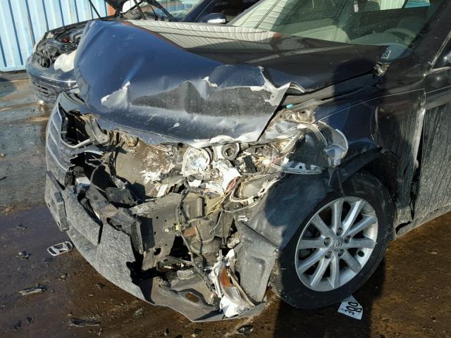 4T1BF3EK2BU225126 - 2011 TOYOTA CAMRY BASE GRAY photo 9