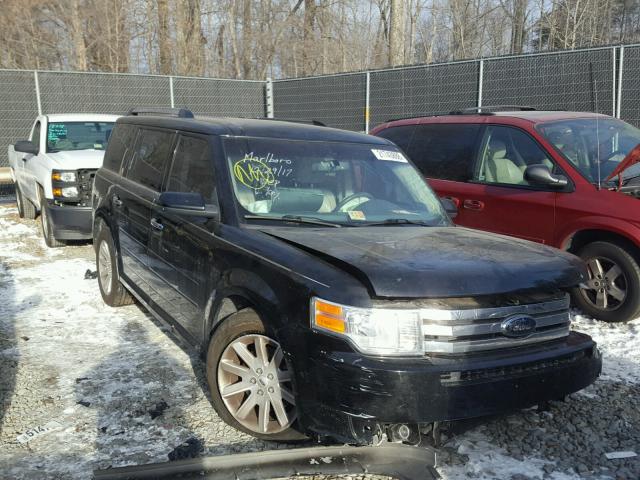 2FMEK62C49BA68528 - 2009 FORD FLEX SEL BLACK photo 1