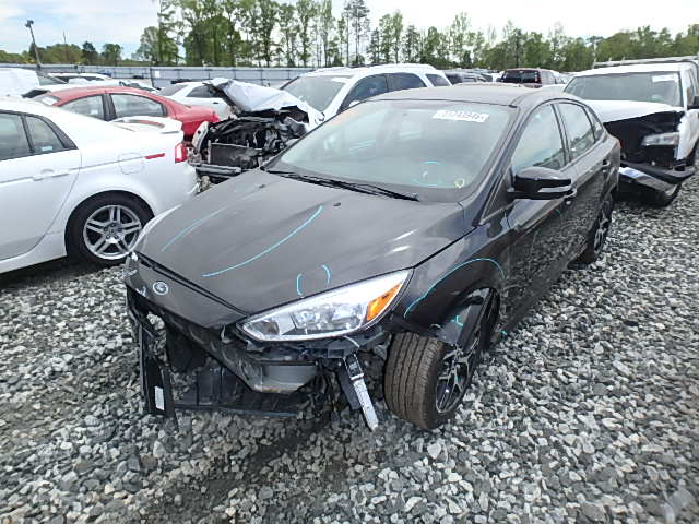 1FADP3FE5FL378376 - 2015 FORD FOCUS SE BLACK photo 2