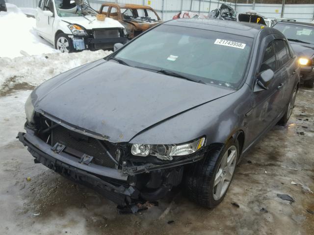 19UUA66236A056853 - 2006 ACURA 3.2TL GRAY photo 2