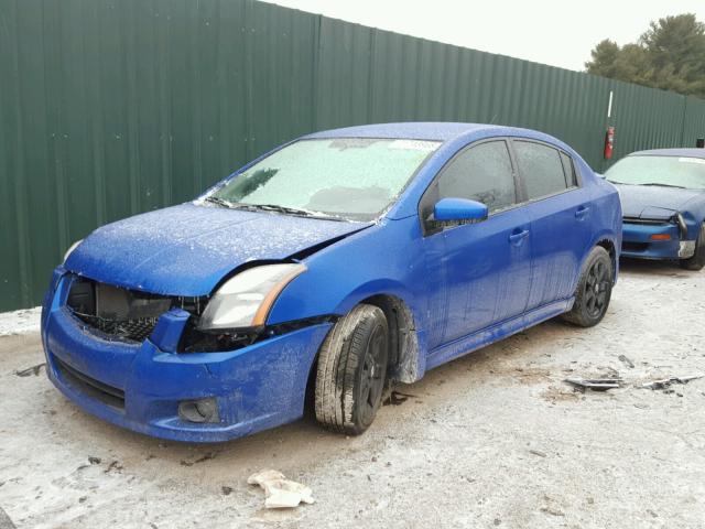 3N1AB6AP6AL642579 - 2010 NISSAN SENTRA 2.0 BLUE photo 2