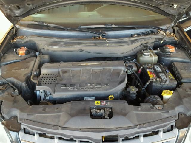 2A8GF78436R732773 - 2006 CHRYSLER PACIFICA L BLACK photo 7