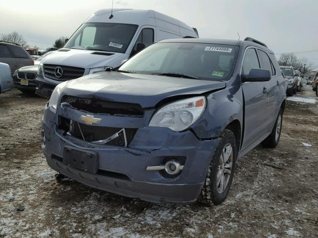 2GNFLNE53C6198451 - 2012 CHEVROLET EQUINOX LT BLUE photo 2