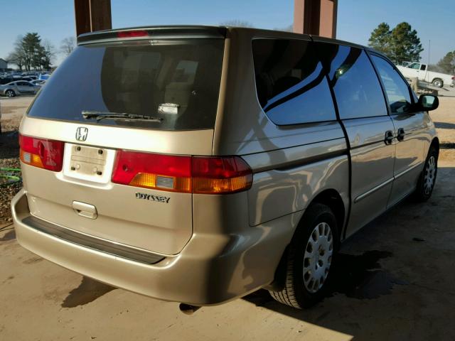 2HKRL18572H590482 - 2002 HONDA ODYSSEY LX BROWN photo 4