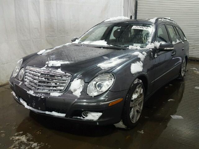 WDBUH87X08B264619 - 2008 MERCEDES-BENZ E 350 4MAT GRAY photo 2