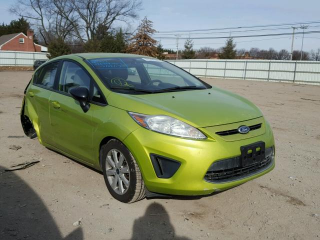 3FADP4EJ7BM102066 - 2011 FORD FIESTA SE GREEN photo 1