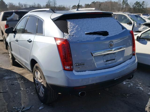 3GYFNGE30DS519582 - 2013 CADILLAC SRX LUXURY BLUE photo 3