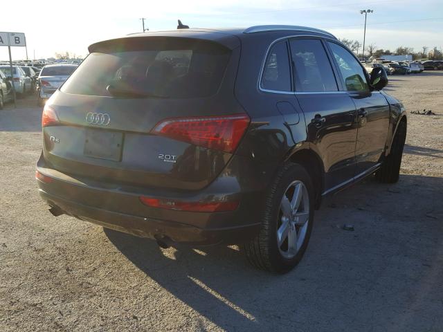 WA1LFAFP3BA016349 - 2011 AUDI Q5 PREMIUM BROWN photo 4