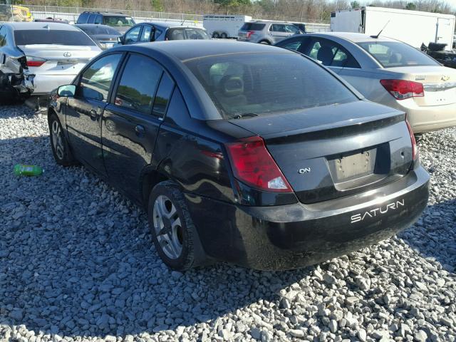 1G8AL52FX3Z158298 - 2003 SATURN ION LEVEL 黑色 照片 3