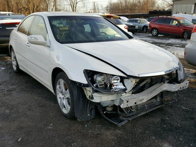 JH4KB16678C004155 - 2008 ACURA RL WHITE photo 1