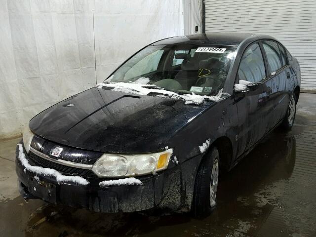 1G8AG52F83Z131010 - 2003 SATURN ION LEVEL BLACK photo 2