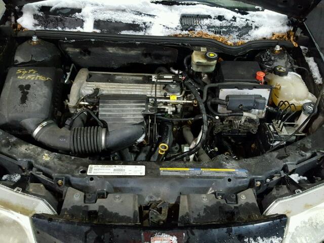 1G8AG52F83Z131010 - 2003 SATURN ION LEVEL BLACK photo 7