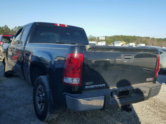 1GTR1UEAXBZ109805 - 2011 GMC SIERRA C15 BLACK photo 3