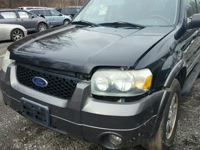 1FMYU93175KA74135 - 2005 FORD ESCAPE XLT BLACK photo 9