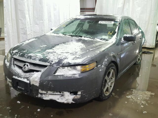 19UUA66204A034581 - 2004 ACURA TL GRAY photo 2