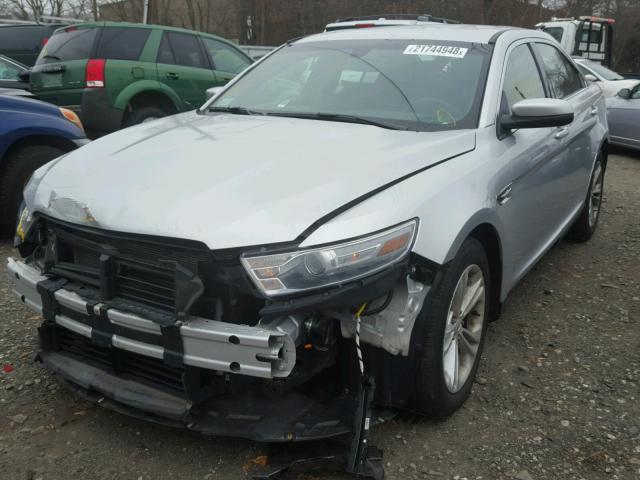 1FAHP2E84EG155809 - 2014 FORD TAURUS SEL SILVER photo 2