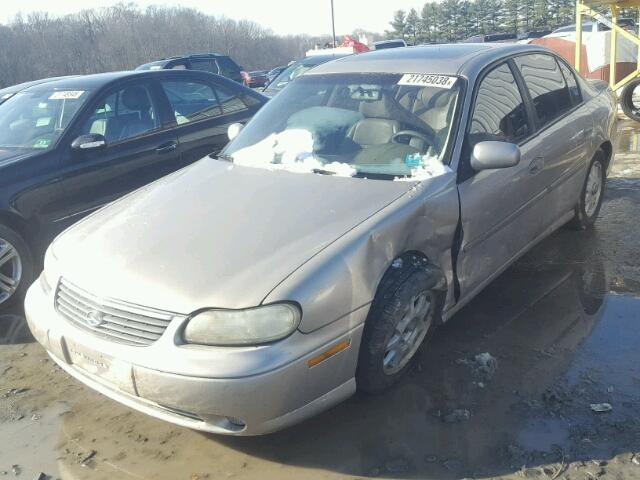 1G1NE52M7X6175012 - 1999 CHEVROLET MALIBU LS 棕色 照片 2