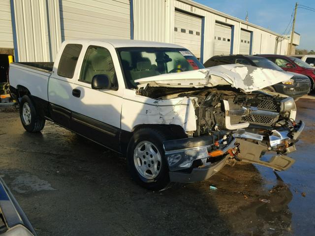 1GCEC19TX4Z173350 - 2004 CHEVROLET SILVERADO WHITE photo 1