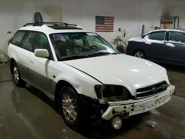 4S3BH806X27618876 - 2002 SUBARU LEGACY OUT WHITE photo 1