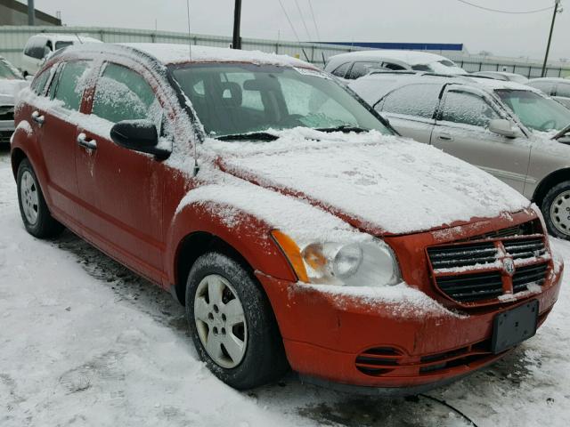 1B3HB28B78D739337 - 2008 DODGE CALIBER ORANGE photo 1