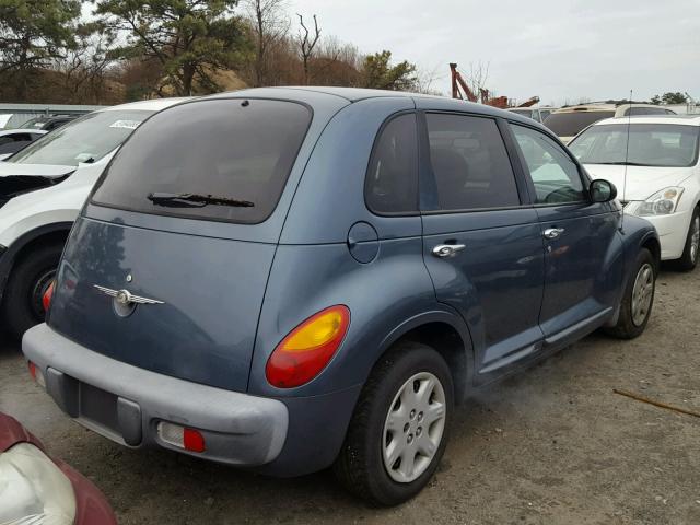 3C4FY48B72T291585 - 2002 CHRYSLER PT CRUISER BLUE photo 4