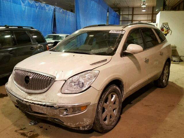 5GAEV23D49J220381 - 2009 BUICK ENCLAVE CX WHITE photo 2