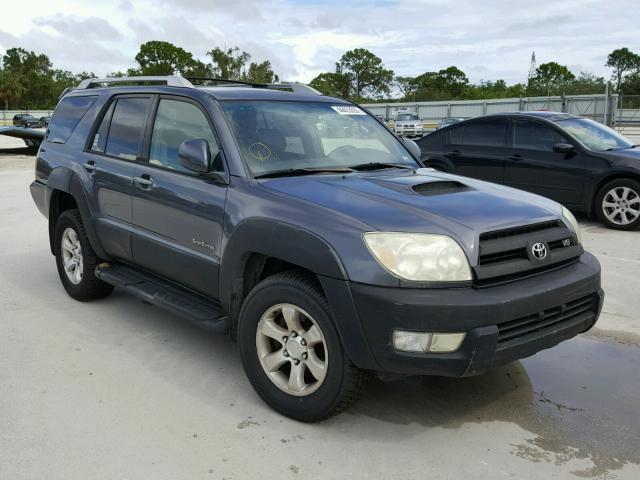 JTEZT14R430007711 - 2003 TOYOTA 4RUNNER SR GRAY photo 1