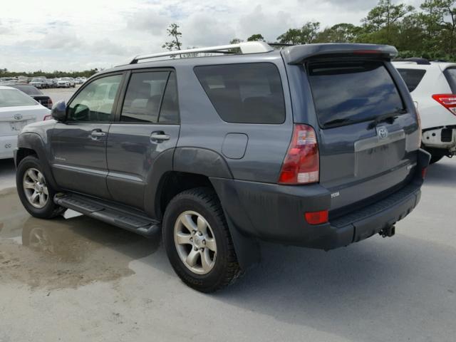 JTEZT14R430007711 - 2003 TOYOTA 4RUNNER SR GRAY photo 3