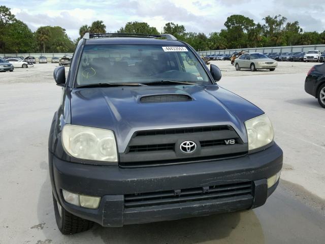 JTEZT14R430007711 - 2003 TOYOTA 4RUNNER SR GRAY photo 9