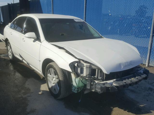 2G1WC581969229523 - 2006 CHEVROLET IMPALA LT WHITE photo 1