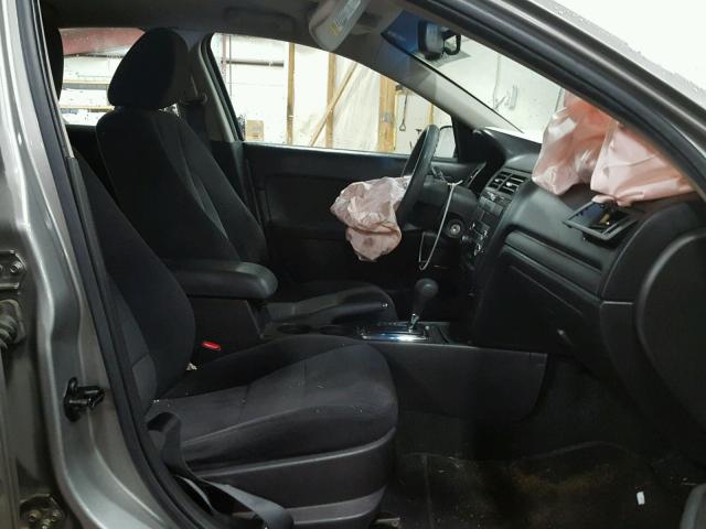 3FAHP07Z89R129917 - 2009 FORD FUSION SE GRAY photo 5