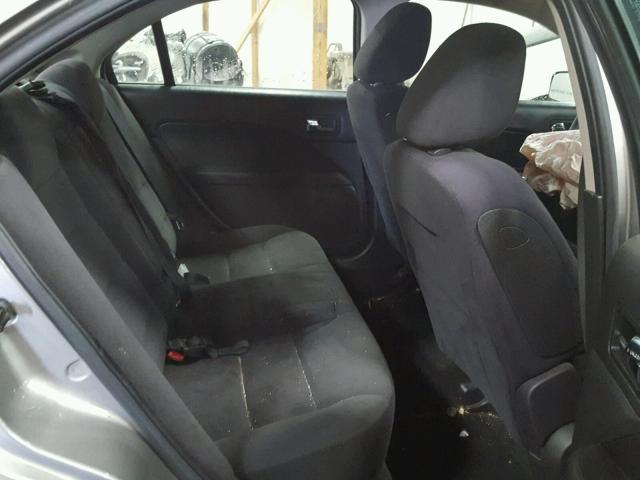 3FAHP07Z89R129917 - 2009 FORD FUSION SE GRAY photo 6