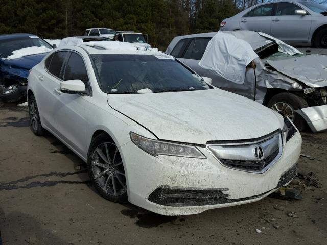 19UUB3F50FA003064 - 2015 ACURA TLX TECH أبيض صورة 1