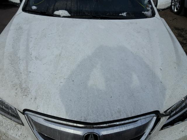 19UUB3F50FA003064 - 2015 ACURA TLX TECH أبيض صورة 7