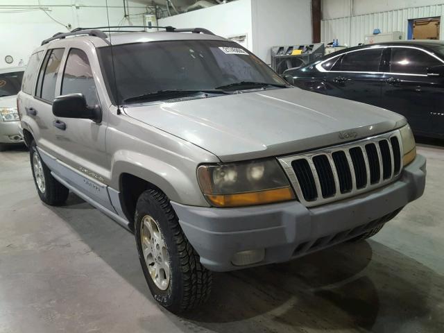 1J4G248S9YC344355 - 2000 JEEP GRAND CHER GRAY photo 1