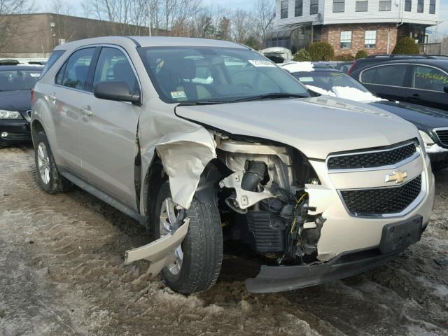 2CNALBEC8B6273994 - 2011 CHEVROLET EQUINOX LS BEIGE photo 1