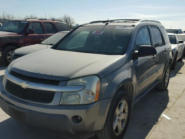 2CNDL63F756156705 - 2005 CHEVROLET EQUINOX LT CHARCOAL photo 2