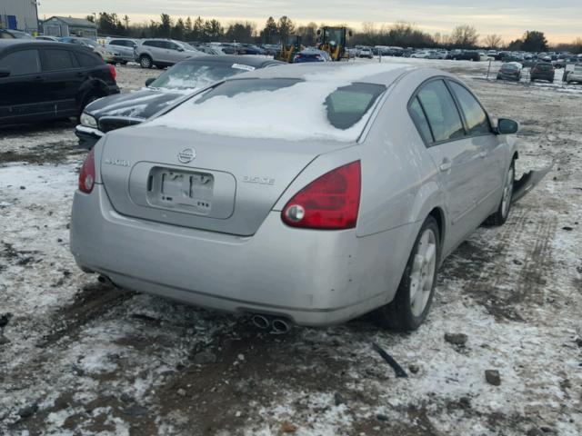 1N4BA41E86C809203 - 2006 NISSAN MAXIMA SE SILVER photo 4