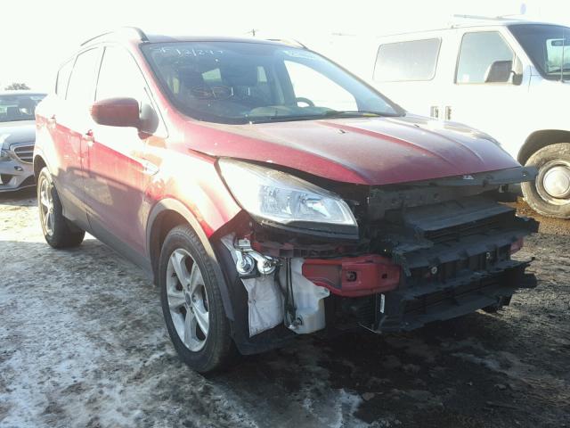 1FMCU9GXXFUC72206 - 2015 FORD ESCAPE SE RED photo 1