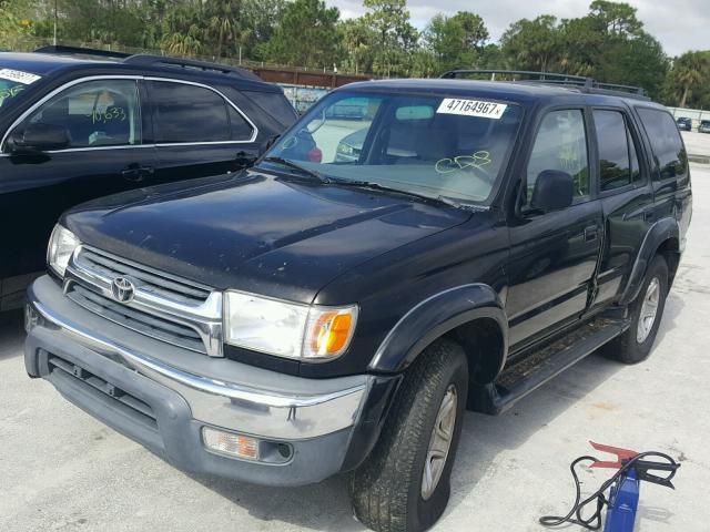 JT3GN86R120225149 - 2002 TOYOTA 4RUNNER SR BLACK photo 9