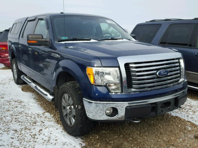 1FTFW1EV9AFD40782 - 2010 FORD F150 SUPER BLUE photo 1