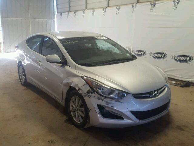 KMHDH4AE7FU379281 - 2015 HYUNDAI ELANTRA SE SILVER photo 1