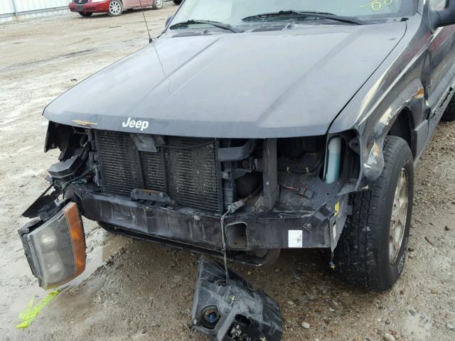 1J4GW58S6XC660059 - 1999 JEEP GRAND CHER BLACK photo 9