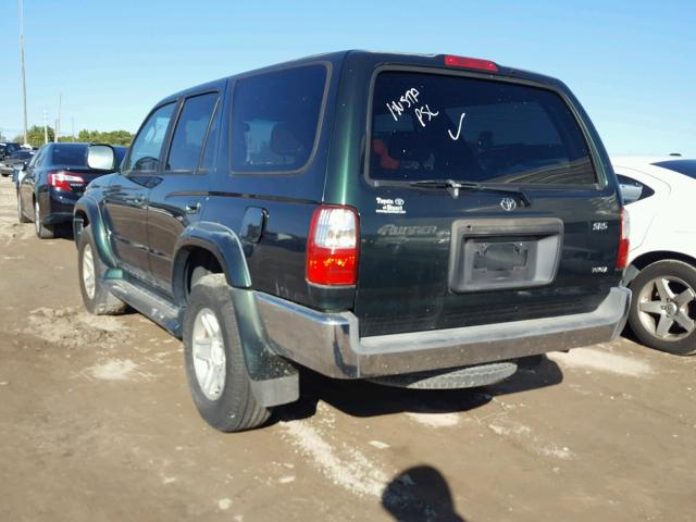 JT3GN86RX10192358 - 2001 TOYOTA 4RUNNER SR GREEN photo 3