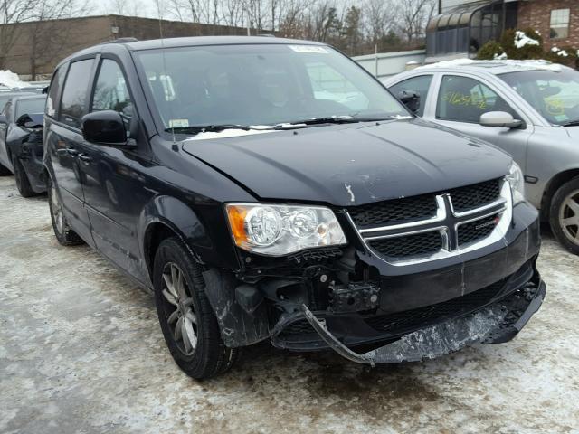 2C4RDGCG3ER384091 - 2014 DODGE GRAND CARA BLACK photo 1