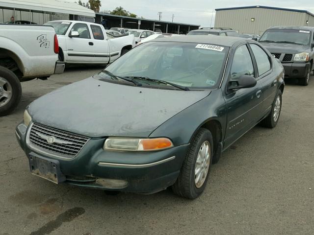 1C3EJ56H7YN134777 - 2000 CHRYSLER CIRRUS LXI GREEN photo 2