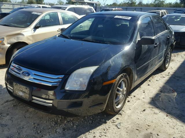 3FAHP06Z39R174622 - 2009 FORD FUSION S BLACK photo 2