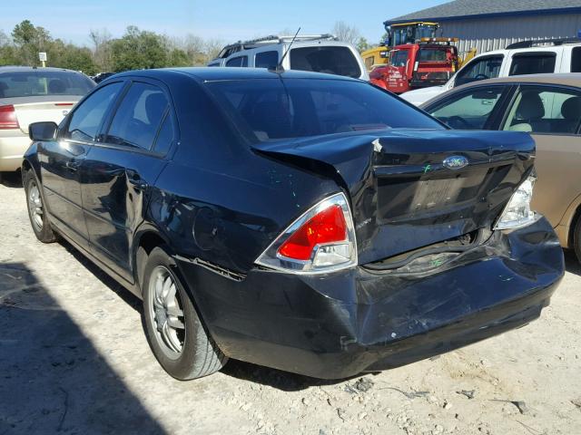 3FAHP06Z39R174622 - 2009 FORD FUSION S BLACK photo 3