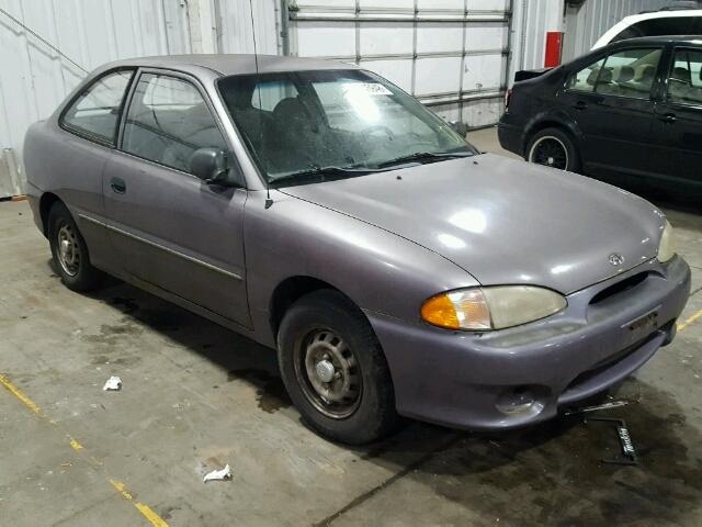 KMHVD14N3XU440508 - 1999 HYUNDAI ACCENT L GRAY photo 1