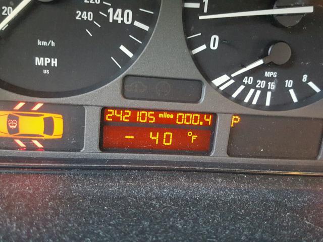 WBADD6325WGT95912 - 1998 BMW 528 I AUTO SILVER photo 8